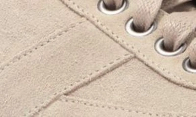 Shop Peter Millar Vantage Suede Sneaker In Sand
