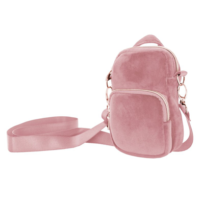 Shop Mytagalongs Mini Convertible Crossbody Bag In Pink