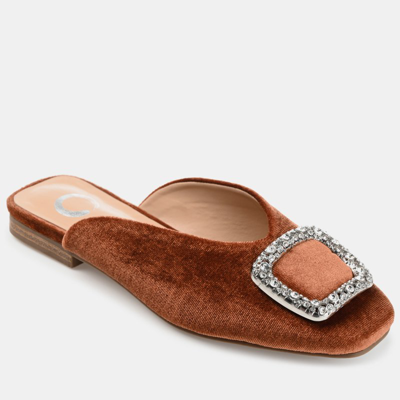 Shop Journee Collection Women's Sonnia Flat In Brown