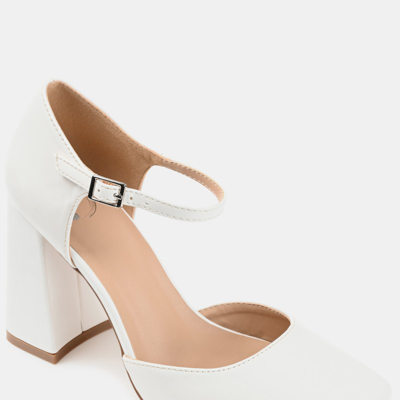 Shop Journee Collection Women's Hesster Pump In White