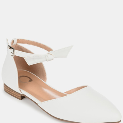 Shop Journee Collection Women's Vielo Flat In White