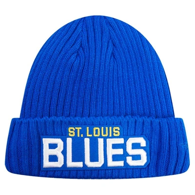 Shop Pro Standard Royal St. Louis Blues Classic Core Cuffed Knit Hat