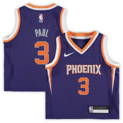 Shop Nike Toddler  Chris Paul Purple Phoenix Suns Replica Jersey