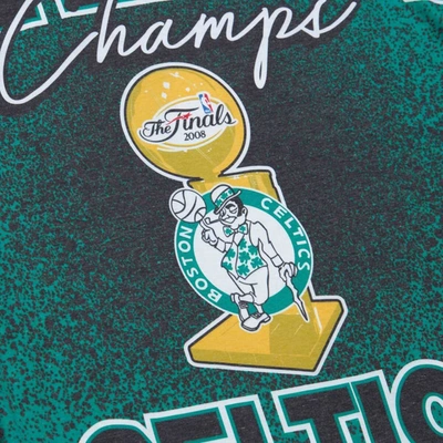 Shop Mitchell & Ness Kelly Green Boston Celtics Hardwood Classics 2008 Nba Finals Champ City T-shirt