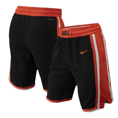 Shop Nike Black Oregon State Beavers Replica Performance Basketball Shorts