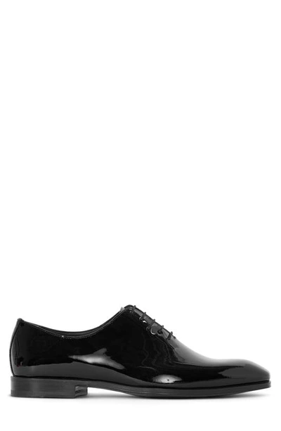 Shop Paul Stuart Haden Wholecut Shoe In Black