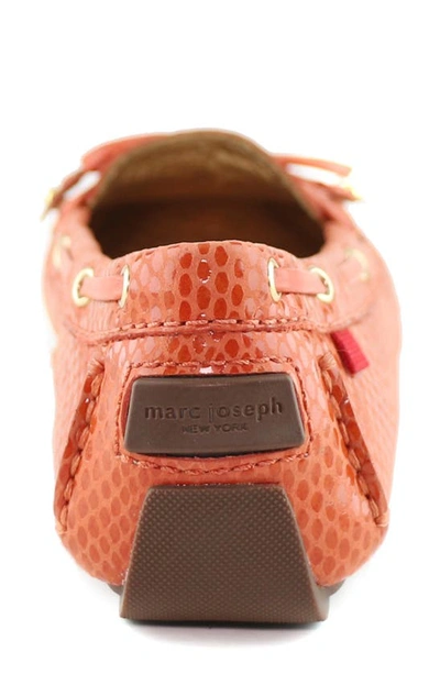 Shop Marc Joseph New York 'cypress Hill' Loafer In Coral Snake Print Leather
