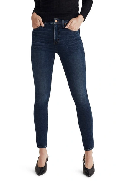 Shop Madewell Kingston Skinny Jeans In Kingston Wash