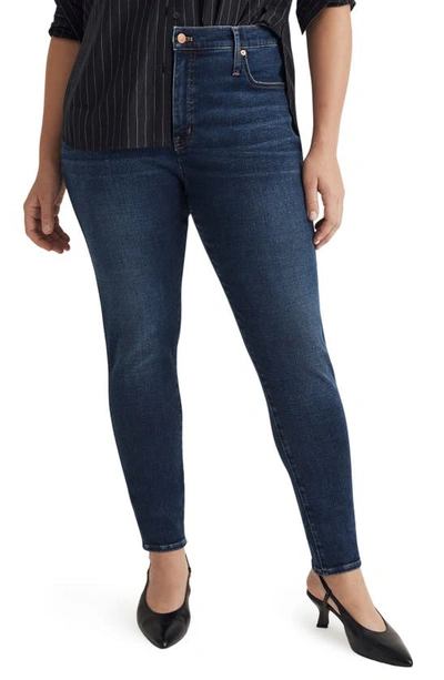 Shop Madewell Kingston Skinny Jeans In Kingston Wash