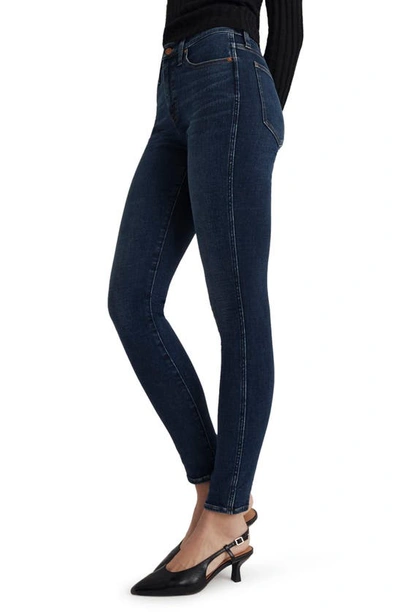 Shop Madewell Kingston Skinny Jeans In Kingston Wash