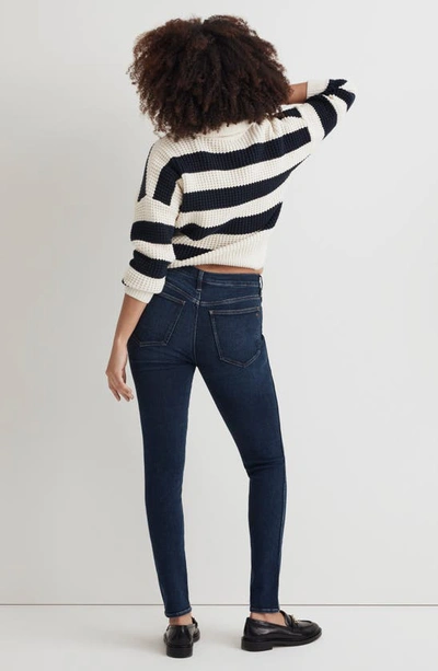 Shop Madewell Kingston Skinny Jeans In Kingston Wash