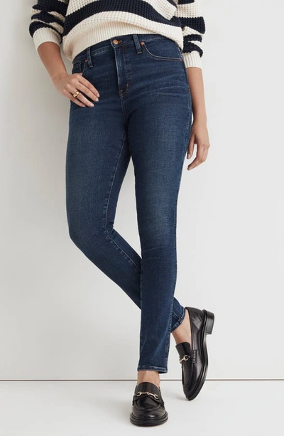 Shop Madewell Kingston Skinny Jeans In Kingston Wash