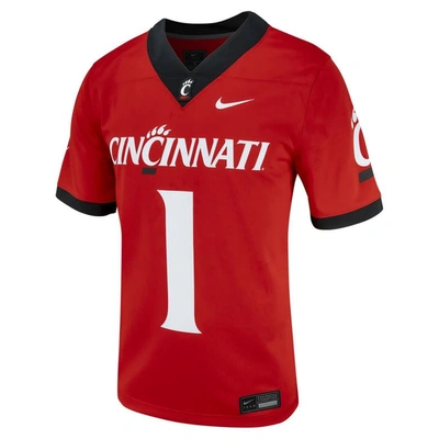 Shop Nike #1 Red Cincinnati Bearcats Untouchable Football Jersey