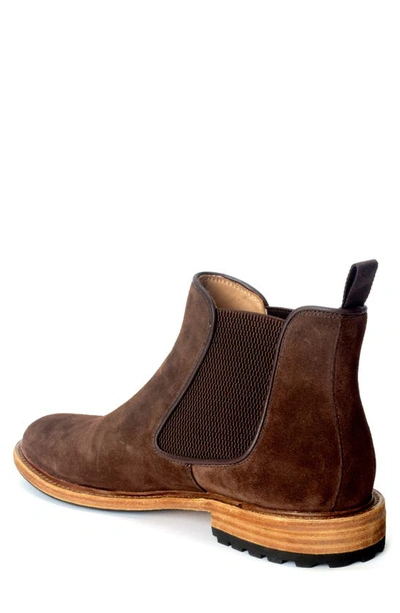 Shop Warfield & Grand Guard Chelsea Boot In Chocolate