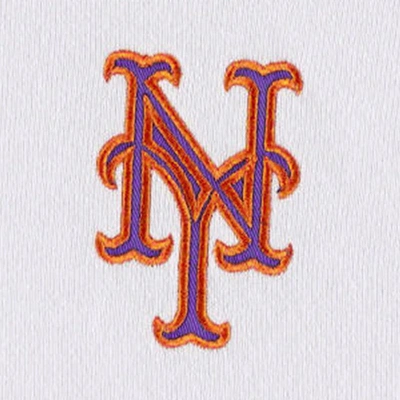 Shop Dkny Sport Royal/white New York Mets Bobbi Colorblock Pullover Hoodie