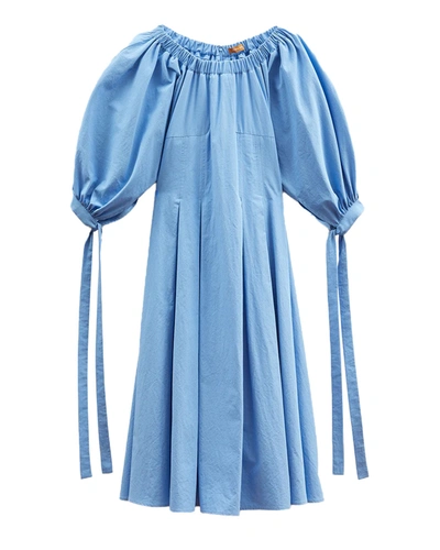 Shop Rejina Pyo Greta Dress In Blue