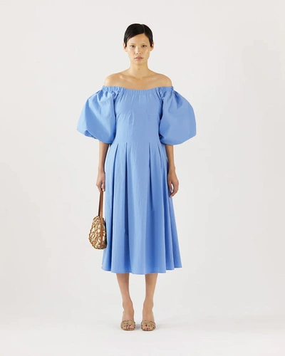 Shop Rejina Pyo Greta Dress In Blue