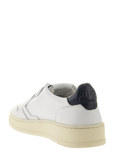 Shop Autry Medalist Low Leather Sneakers