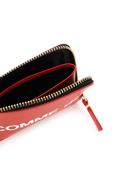 Shop Comme Des Garçons Comme Des Garcons Wallet Huge Logo Wallet