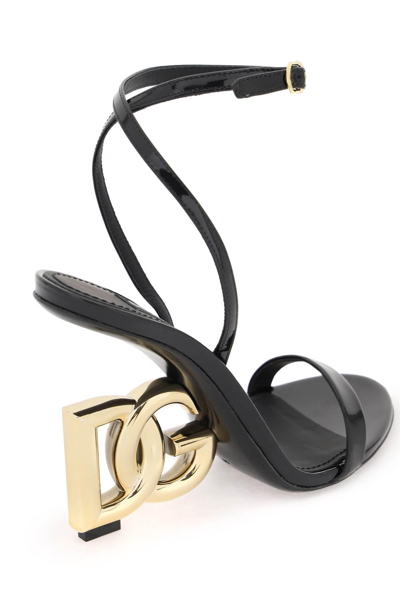 Shop Dolce & Gabbana Sandals With Dg Heel