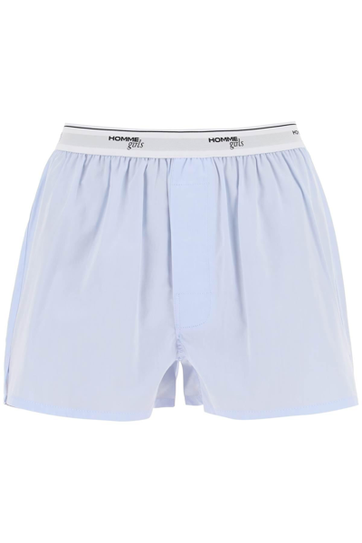Shop Homme Girls Cotton Boxer Shorts