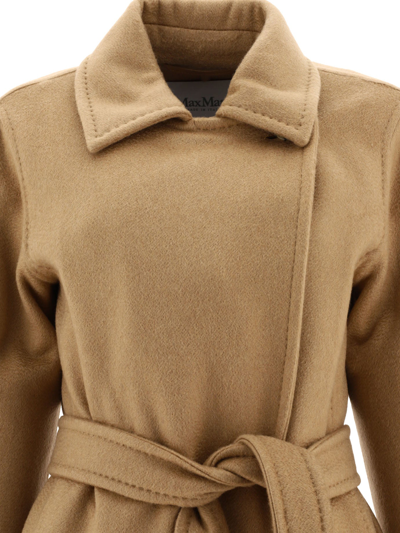 Max Mara Camel Cashmere Artur Coat In Brown