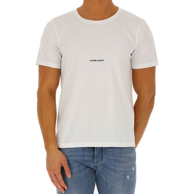Shop Saint Laurent Cotton T Shirt