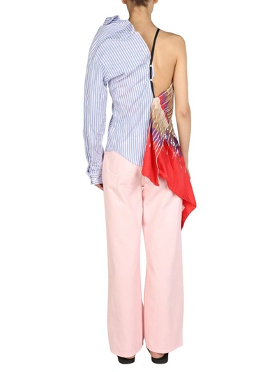 1/off Remade Shirt Dress In Multicolour