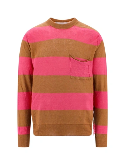 Shop Amaranto Amaránto Sweater In Pink