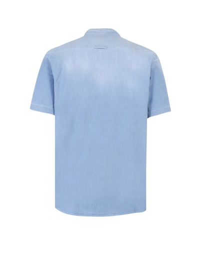Shop Dondup Shirt In Blue