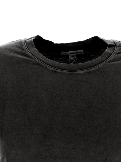 Shop James Perse Essential T-shirt In Grey