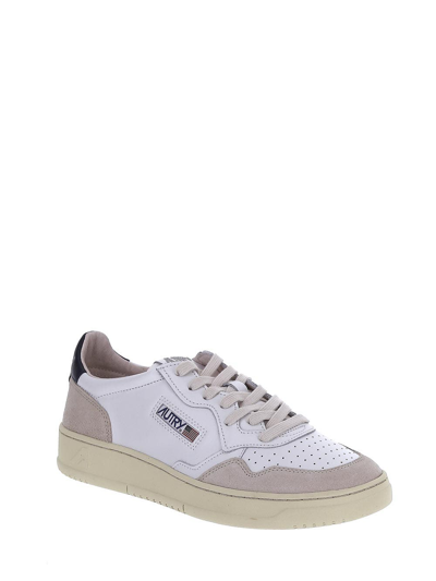 Shop Autry Lace-up Sneaker In White