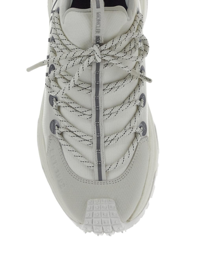 Shop Moncler Trailgrip Gtx Sneaker In White