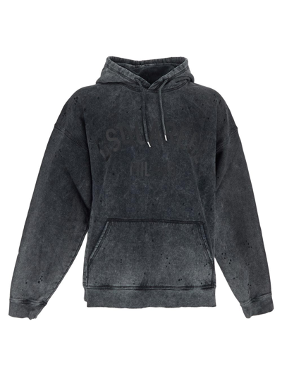 Shop Dsquared2 Logo Hoodie In Grey