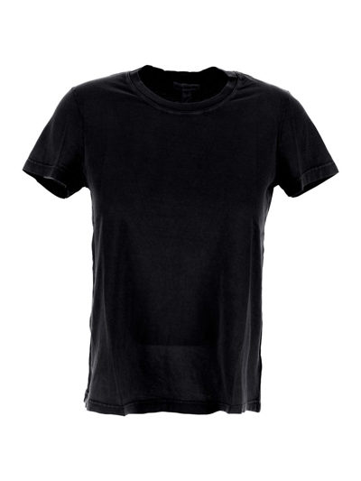 Shop James Perse Essential T-shirt In Black