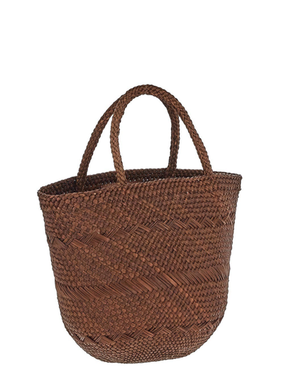 Shop Ulla Johnson Marta Small Basket Bag In Brown