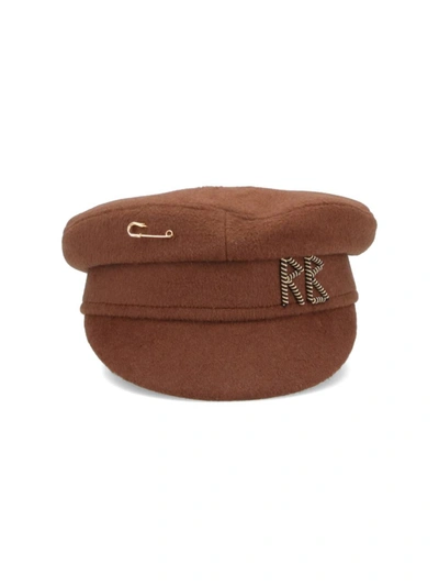 Shop Ruslan Baginskiy Hats In Beige