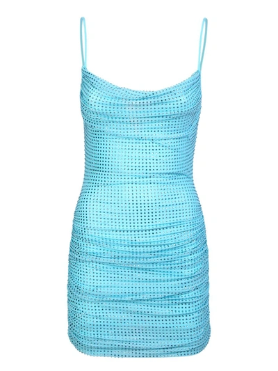 Shop Self-portrait Dresses In Blue