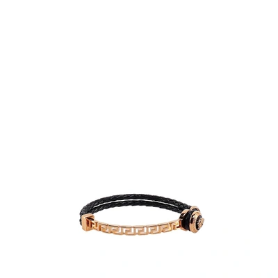 Shop Versace Bracelet In Black