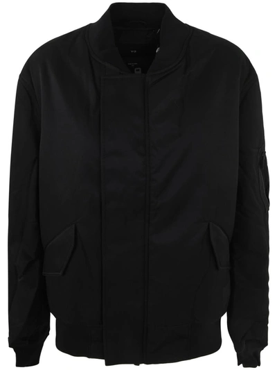 Shop Y-3 Adidas Bomber Jacket Clothing In Black
