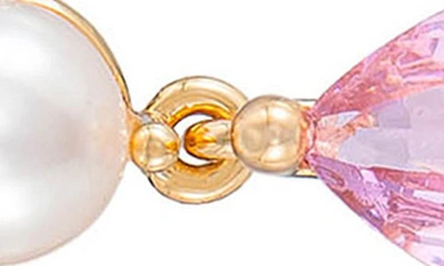 Shop Ettika Sweet Mauve Cultured Pearl Earrings