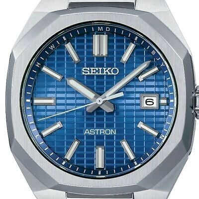 Pre-owned Seiko Astron Nexter Dyna Sbxy061 Blue Men's Watch In Box