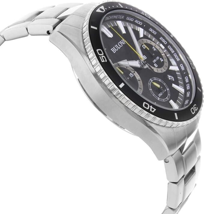 Pre-owned Bulova Men's Chronograph Watch High Frequency Quartz 98b298
