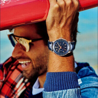 Pre-owned Reef Tiger Mens Chronograph Watches Men Luxury Automatic Mechanical Wristwatch