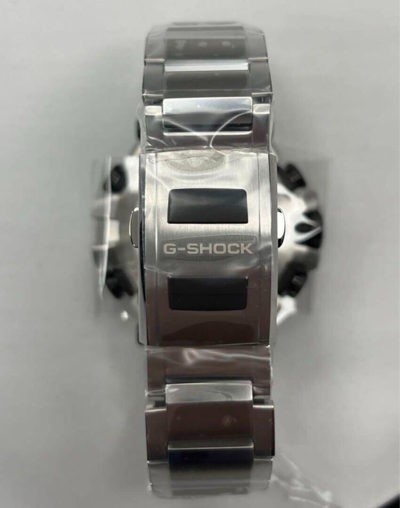 Pre-owned Casio G-shock Mtg-b3000d-1ajf Silver Bluetooth Solar Men's Watch In Box