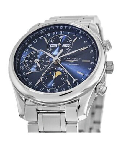 Pre-owned Longines Master Collection Automatic 42mm Blue Men's Watch L2.773.4.92.6