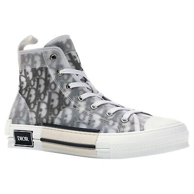Pre-owned Dior B23 High Top Logo Obiique Mens Style : 3sh118yjp_h069