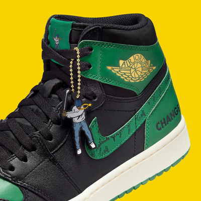 Pre-owned Jordan Nike Air  1 Retro High Eastside Golf High 1961 Green Fj0849-001 Mens Size