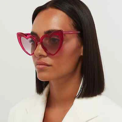 Pre-owned Saint Laurent Sunglasses Loulou Sl181 021, Authentic In Pink