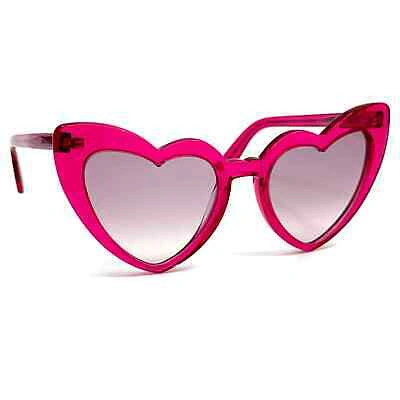 Pre-owned Saint Laurent Sunglasses Loulou Sl181 021, Authentic In Pink
